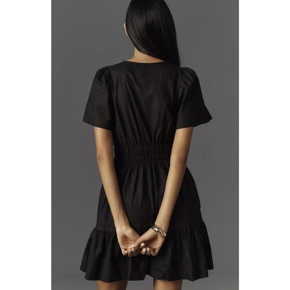 Anthropologie The Somerset Mini Dress in Black - Picture 3 of 9